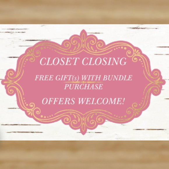 FREE GIFT(S) WITH BUNDLE PURCHASES!! CLOSET CLOSING! EVERYTHING MUST GO ASAP! :D - Picture 1 of 2